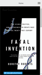 Mobile Screenshot of fatalinvention.com